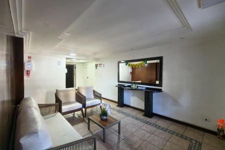 Área comum de apartamento para alugar com 1 quarto, 50m² em Vila Tupi, Praia Grande