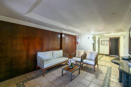 Área comum de apartamento para alugar com 1 quarto, 50m² em Vila Tupi, Praia Grande