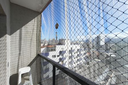Varanda da Sala de apartamento para alugar com 1 quarto, 50m² em Vila Tupi, Praia Grande