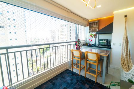 Sacada da Sala de apartamento à venda com 2 quartos, 65m² em Vila Santa Catarina, São Paulo