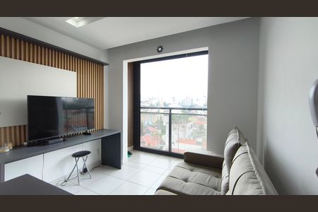 Sala de apartamento para alugar com 1 quarto, 32m² em Jardim da Glória, São Paulo