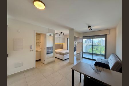Studio de kitnet/studio para alugar com 1 quarto, 41m² em Santo Amaro, São Paulo