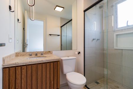 Apartamento para alugar com 81m², 2 quartos e 2 vagasBanheiro da Suíte 1