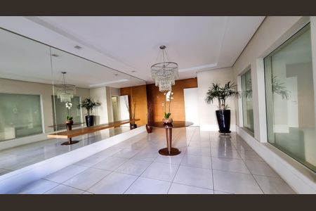 Apartamento à venda com 59m², 1 quarto e 2 vagasHall social