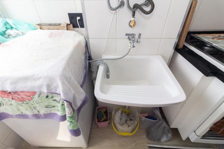 Apartamento à venda com 45m², 2 quartos e 1 vagaCozinha e Área de Serviço