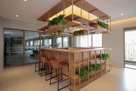 Studio à venda com 31m², 1 quarto e sem vagaÁrea gourmet