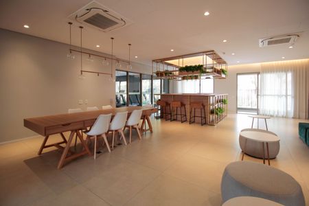 Studio à venda com 31m², 1 quarto e sem vagaÁrea gourmet