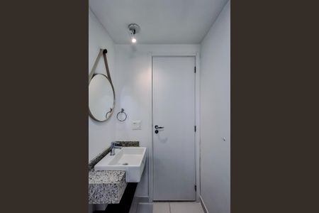 Studio para alugar com 23m², 1 quarto e sem vaga Studio para alugar com 23m², 1 quarto e sem vagaBanheiro