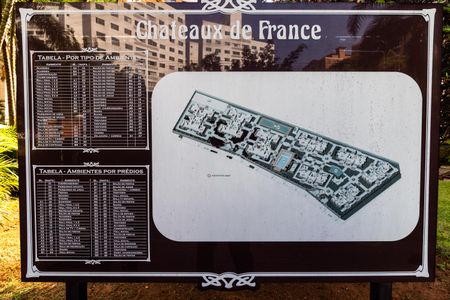 Apartamento para alugar com 100m², 3 quartos e 2 vagasCroqui do Condomínio