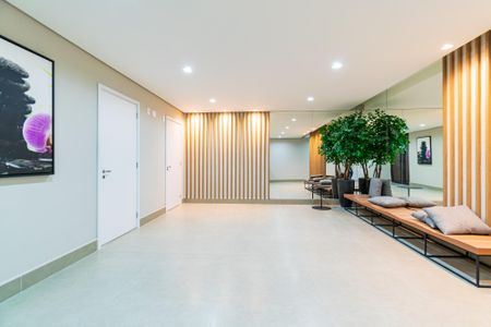 Apartamento à venda com 29m², 1 quarto e sem vaga Apartamento à venda com 29m², 1 quarto e sem vagaHall