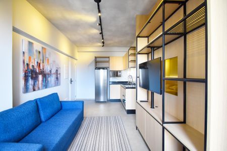 Varanda da Sala de apartamento para alugar com 1 quarto, 37m² em Sumarezinho, São Paulo