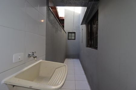 Área de Serviço de apartamento à venda com 2 quartos, 70m² em Parque Jaçatuba, Santo André