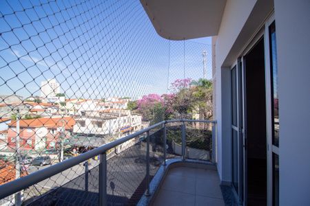 Varanda da Sala  de apartamento para alugar com 3 quartos, 119m² em Vila Jardini, Sorocaba