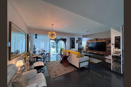 Sala de casa para alugar com 4 quartos, 352m² em Recreio dos Bandeirantes, Rio de Janeiro