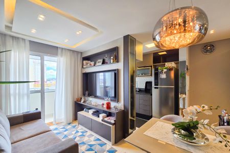 Sala de apartamento à venda com 2 quartos, 50m² em Baeta Neves, São Bernardo do Campo