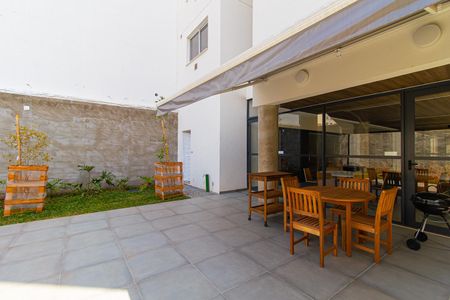 Apartamento para alugar com 34m², 1 quarto e sem vaga Apartamento para alugar com 34m², 1 quarto e sem vagaÁrea comum - Churrasqueira