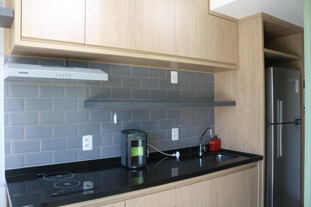 Cozinha de kitnet/studio para alugar com 1 quarto, 26m² em Perdizes, São Paulo