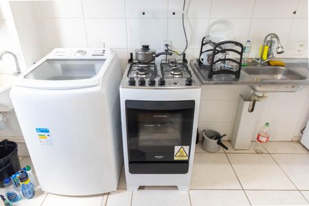 Apartamento para alugar com 41m², 2 quartos e 1 vagaCozinha e Área de Serviço