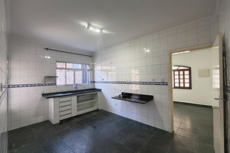 Cozinha de casa para alugar com 1 quarto, 179m² em Vila Caiçara, Praia Grande