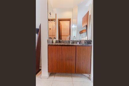 Apartamento à venda com 180m², 4 quartos e 2 vagasBanheiro Social da Churrasqueira na Cobertura