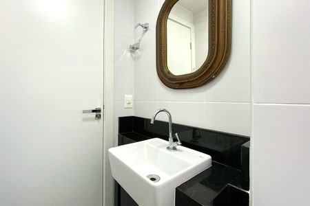 Apartamento à venda com 44m², 1 quarto e 2 vagasLavabo da Sala