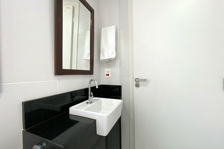 Apartamento à venda com 44m², 1 quarto e 2 vagasBanheiro da Suíte