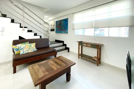 Sala de apartamento à venda com 1 quarto, 44m² em Savassi, Belo Horizonte