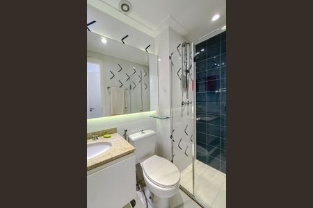 Apartamento à venda com 134m², 3 quartos e 2 vagasBanheiro da Suíte 3