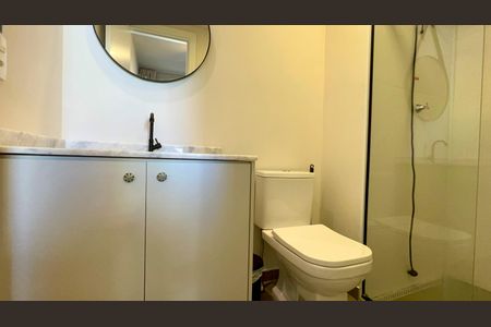 Apartamento para alugar com 30m², 1 quarto e sem vagaBanheiro da Suíte