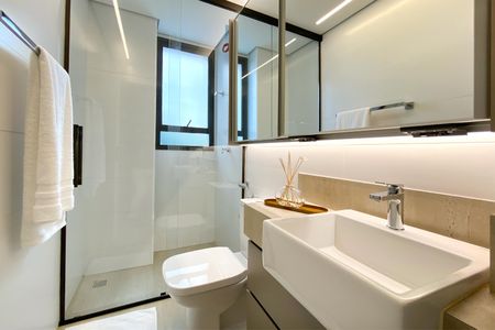 Apartamento à venda com 84m², 3 quartos e 2 vagasBanheiro