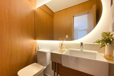Apartamento à venda com 84m², 3 quartos e 2 vagasLavabo da Sala