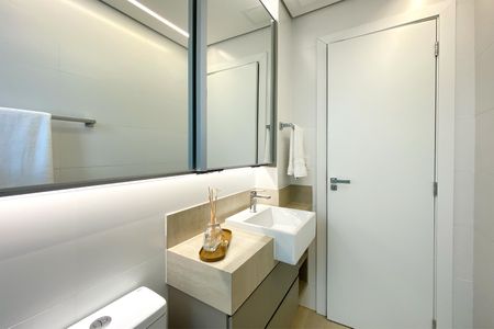 Apartamento à venda com 84m², 3 quartos e 2 vagasBanheiro