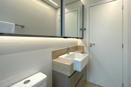 Apartamento à venda com 84m², 3 quartos e 2 vagasBanheiro da Suíte 1