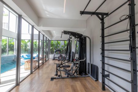 Apartamento à venda com 140m², 4 quartos e 3 vagas Apartamento à venda com 140m², 4 quartos e 3 vagasÁrea comum - Academia