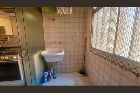 Área de serviço de apartamento à venda com 3 quartos, 98m² em Jardim Marajoara, São Paulo