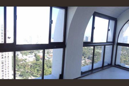 Vista da Sala de apartamento à venda com 3 quartos, 198m² em Barra da Tijuca, Rio de Janeiro