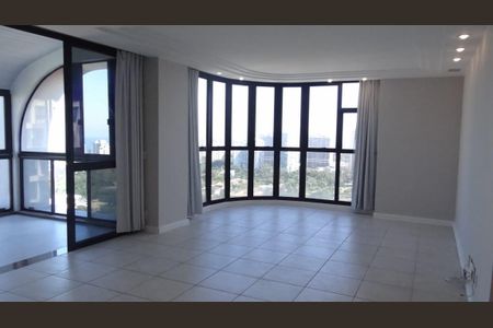 Sala de apartamento para alugar com 3 quartos, 198m² em Barra da Tijuca, Rio de Janeiro