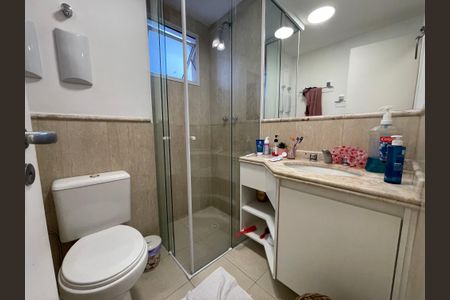 Apartamento para alugar com 170m², 4 quartos e 3 vagasBanheiro da Suíte 1