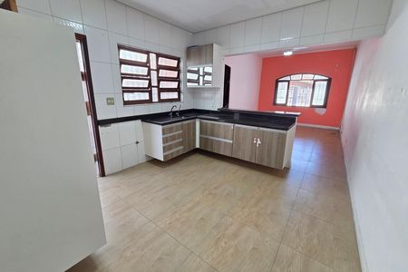 Cozinha de casa para alugar com 2 quartos, 100m² em Caiçara , Praia Grande