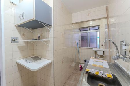 Cozinha de apartamento para alugar com 1 quarto, 50m² em Bela Vista, São Paulo
