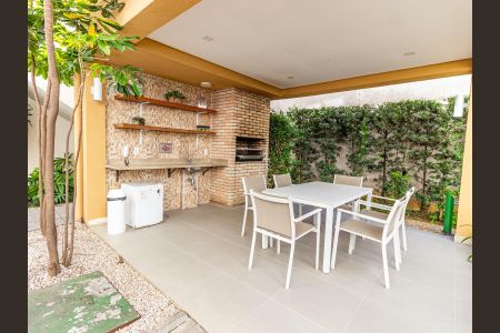 Área comum - Churrasqueira de apartamento para alugar com 1 quarto, 32m² em Mooca, São Paulo