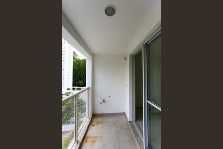 Varanda da Sala de apartamento para alugar com 2 quartos, 60m² em Vila Andrade, São Paulo