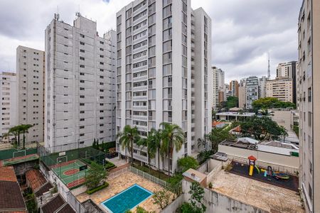 Vista da Varanda de apartamento para alugar com 2 quartos, 55m² em Jardim Paulista, São Paulo