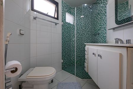 Apartamento para alugar com 55m², 2 quartos e 2 vagasBanheiro da Suíte