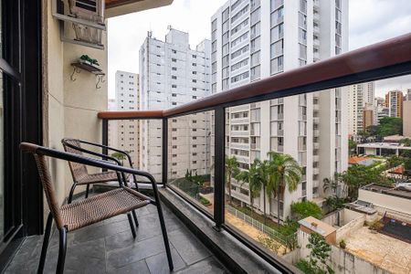 Varanda de apartamento para alugar com 2 quartos, 55m² em Jardim Paulista, São Paulo