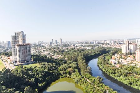 Vista da Varanda da Sala  de apartamento à venda com 3 quartos, 69m² em Alphaville Empresarial, Barueri