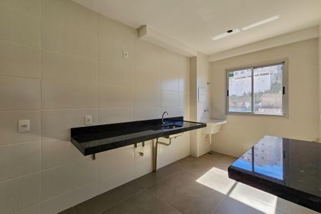 Apartamento à venda com 59m², 2 quartos e 1 vagaCozinha e Área de Serviço