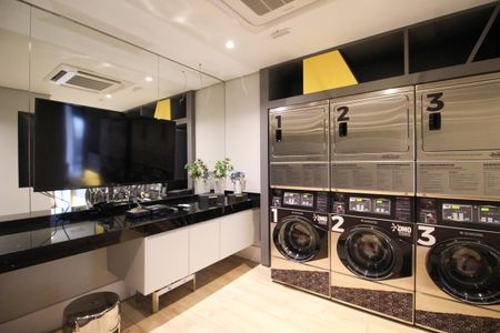 Studio à venda com 35m², 1 quarto e sem vagaLavanderia