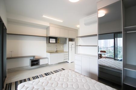 Studio de kitnet/studio para alugar com 1 quarto, 35m² em Indianópolis, São Paulo
