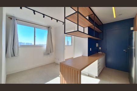 Sala/Cozinha de apartamento para alugar com 2 quartos, 36m² em Barra Funda, São Paulo
